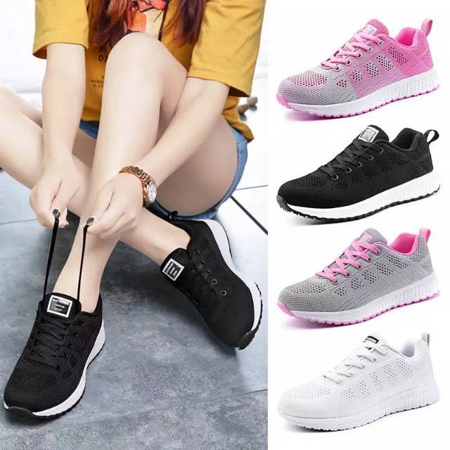 SEPATU SNEAKERS WANITA FASHION B21