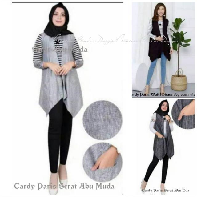 Promo Cardy Rompi Outer Wanita TopLady