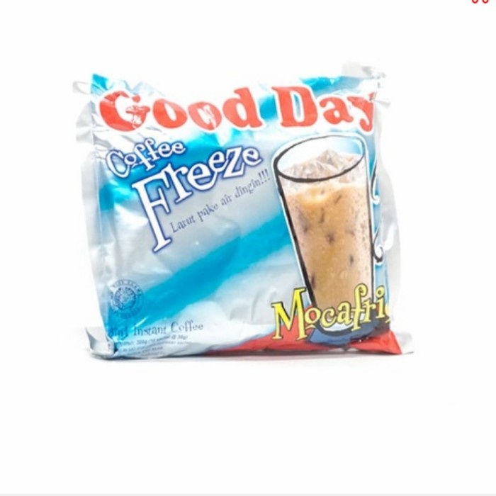 

minuman kopi god day freeze mocafrio saset seduh 30gr (10pc)
