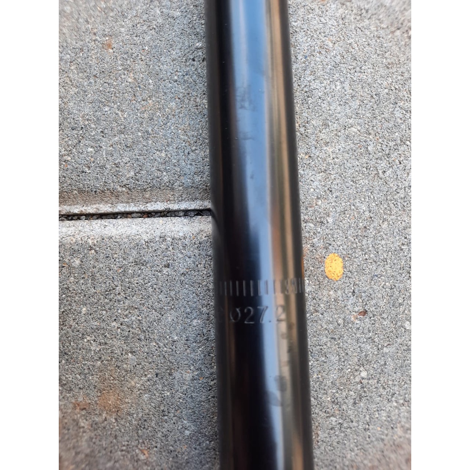 TERMURAH!!! Seatpost Sepeda 40cm 27.2mm / UNITED Hitam / Realpict