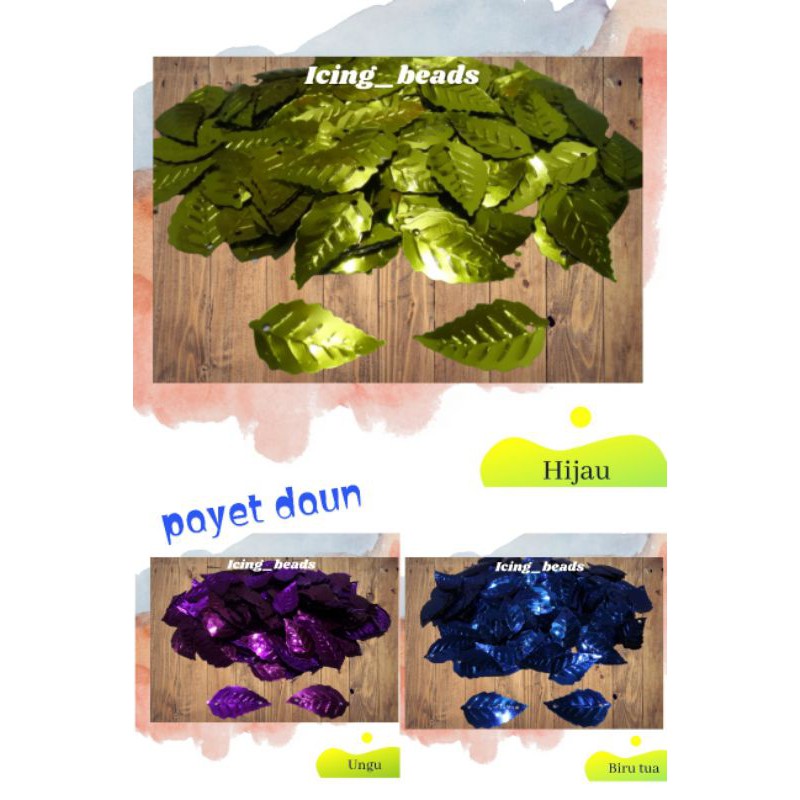 PAYET MANIK DAUN/RAMBOCI DAUN LANCIP (10gr)