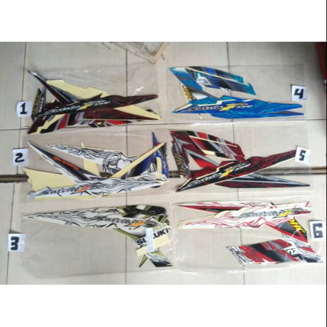 STRIPING SUZUKI SATRIA FU 2011