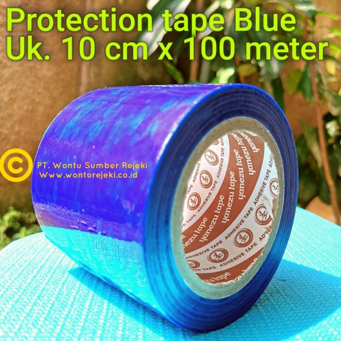 

Trendi Blue Protective Film , Ukuran 10Cm X 100 Meter Hemat