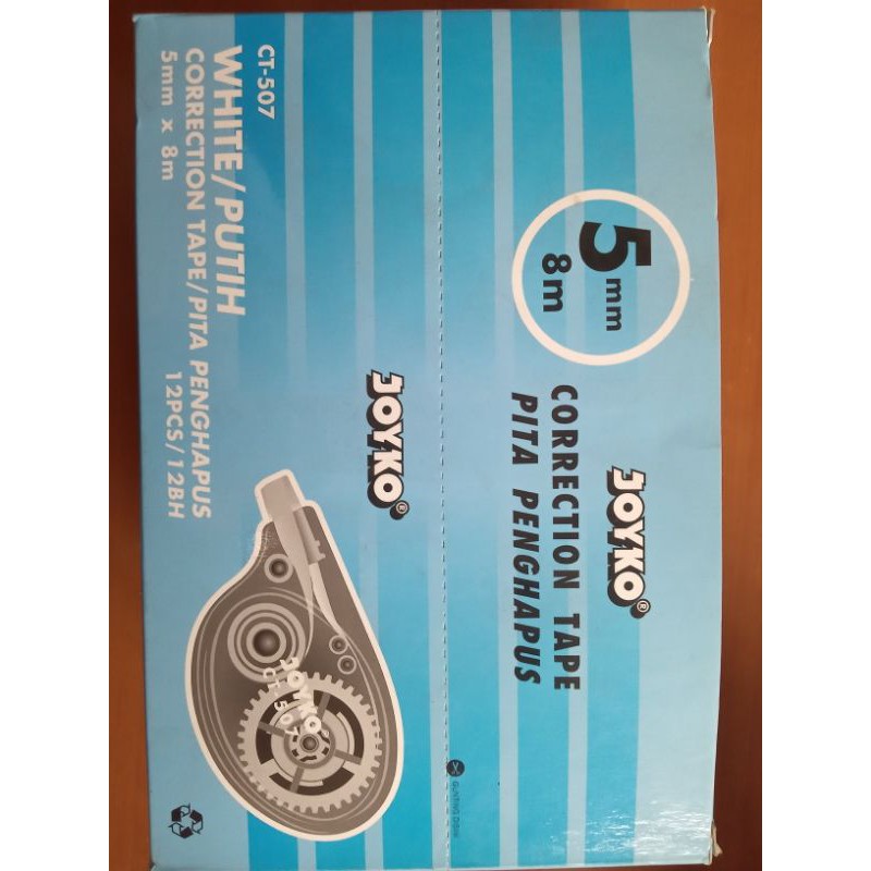 

correction tape joyko pita penghapus ct-507