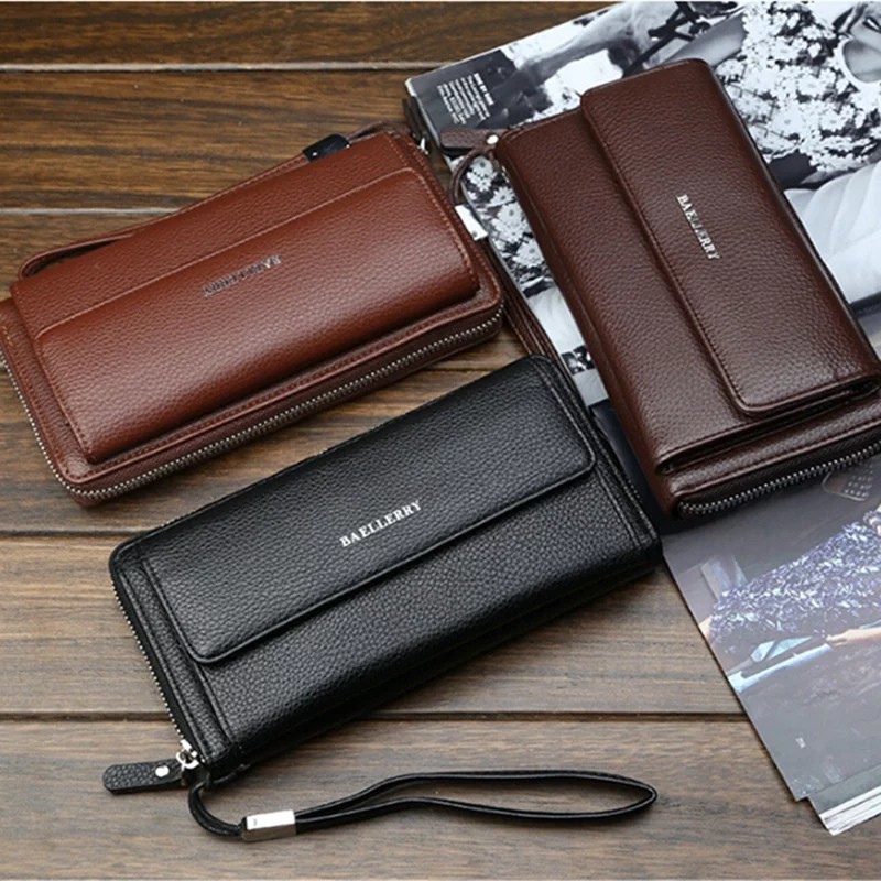 Dompet Wanita Besar Baellery JL60 Hitam Coklat Dompet Kondangan