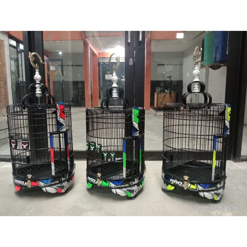 SANGKAR KANDANG ANIS RADJA DECAL DM 38CM