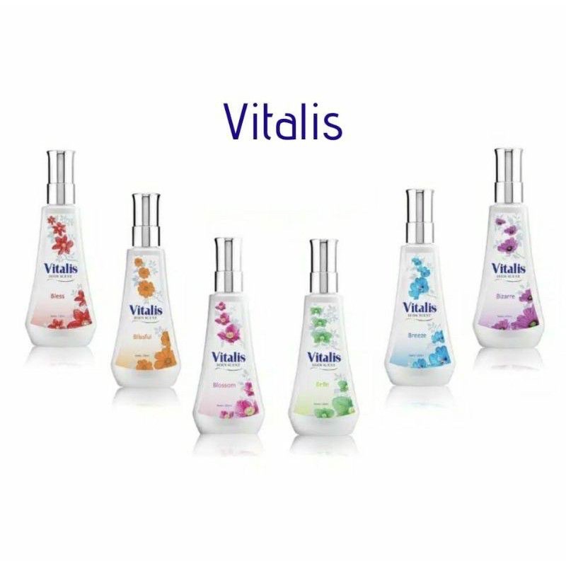 Vitalis Body Scent 120ml Parfum Spray Pewangi Tubuh Cologne Fragrance