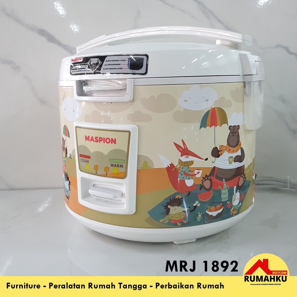 RICE COOKER MASPION - RICE COOKER 1.8L - MRJ 1892 - MASPION