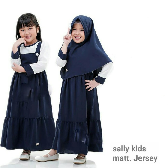 Baju Gamis Anak Perempuan 8 tahun Muslim Terbaru AMIRA 7-8 th  Dress Modern Murah Karakter Gam