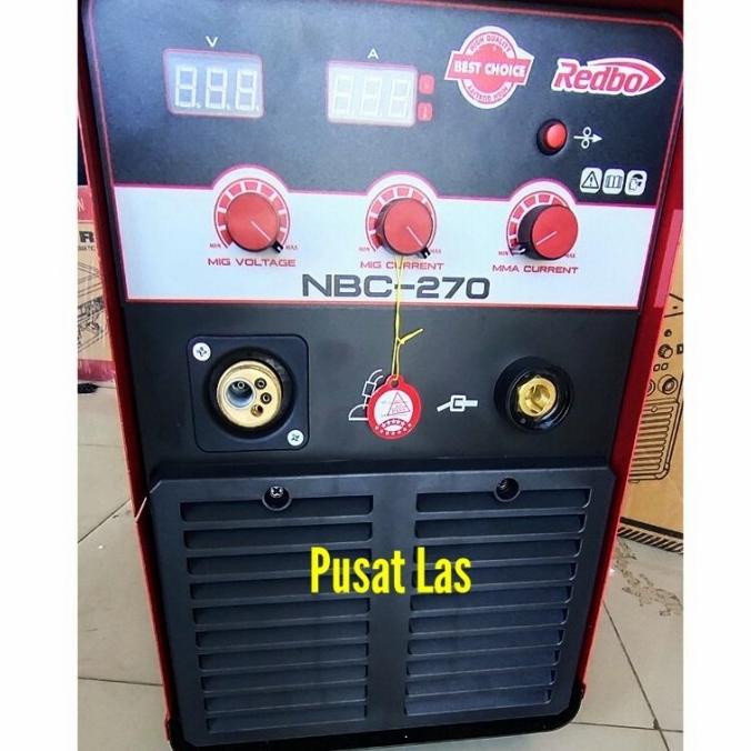 Mesin Las Inverter Co2 Co Mig-270A Mig-270 3 Phase Redbo Mig270A Mig