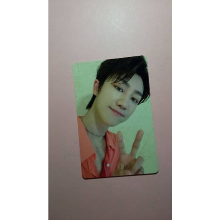 Pc photocard the8 minghao lim a 24h seventeen