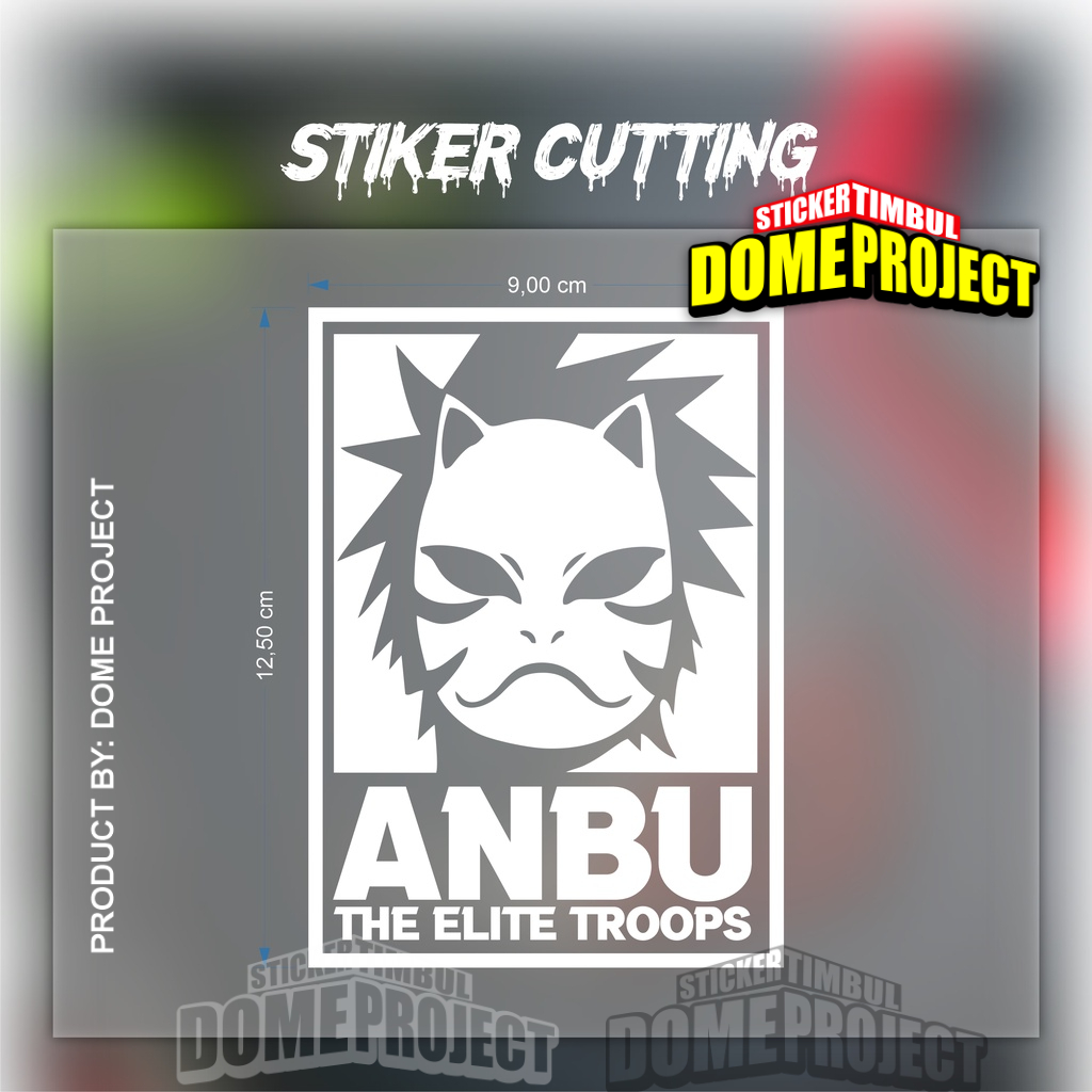 STIKER CUTTING ANIME ANBU THE ELITE TROOPS