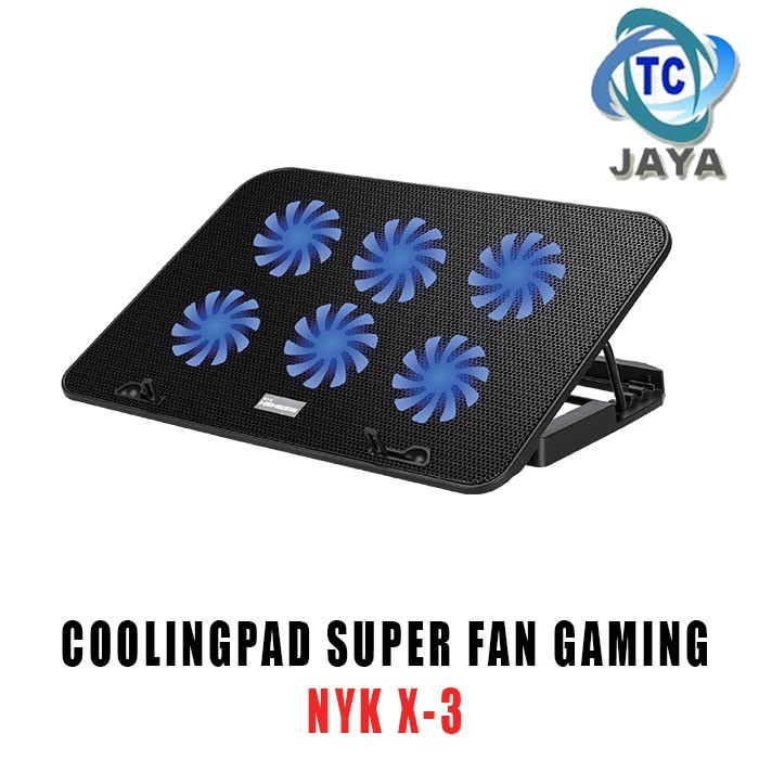 NYK X3 Winterstorm Cooling pad 6 LED FAN / NYK Nemesis X-3 4.8