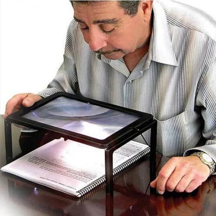 

Cuci Gudang Awal Tahun MEJA MAGNIFIER KACA PEMBESAR DGN LAMPU UTK BACA, REPARASI BENDA KECIL Cuci