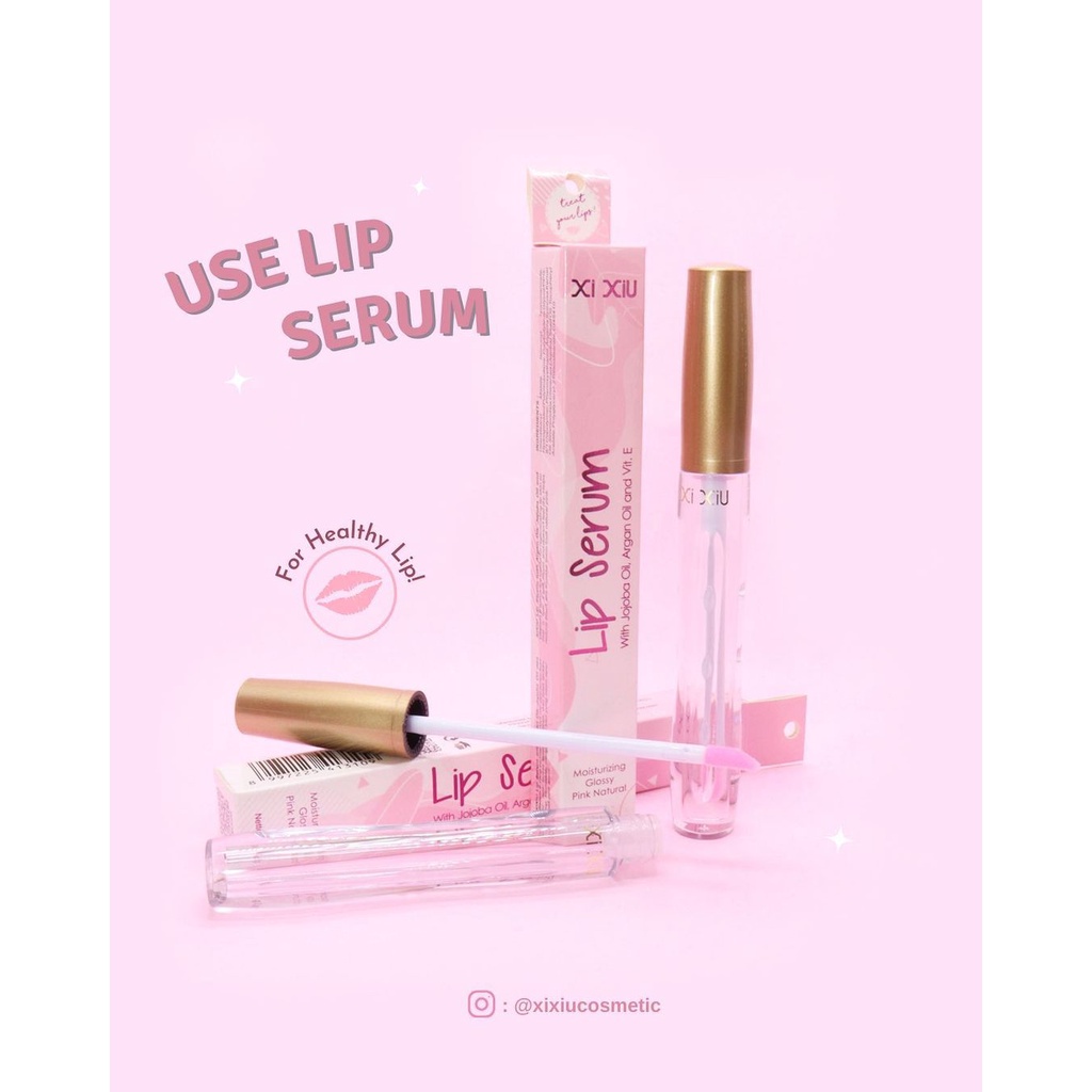 Xi Xiu Lip Serum / Serum Bibir xiuxiu / xixiu / kosmetik bibir / serum bibir untuk bibir hitam