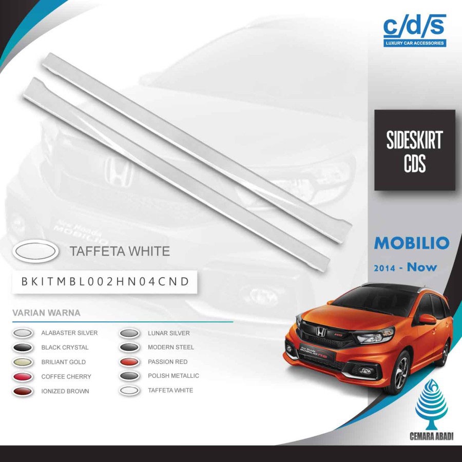 SIDE SKIRT MOBILIO RS W/COLOUR