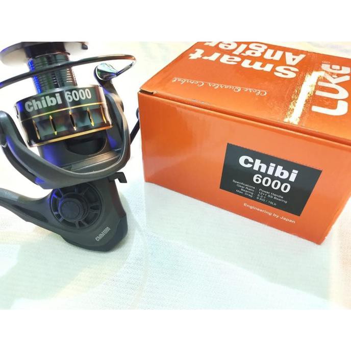 TERMURAH Reel Spinning luke Smart Angler Chibi 6000 Power Handle