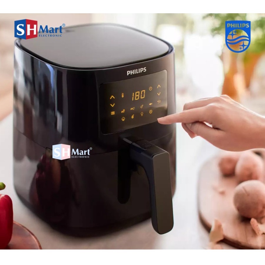 PHILIPS AIR FRYER DIGITAL HD9252/90 HD9252/50 HD9252/20 HD9252 KAPASITAS 4,1 LITER ( MEDAN )