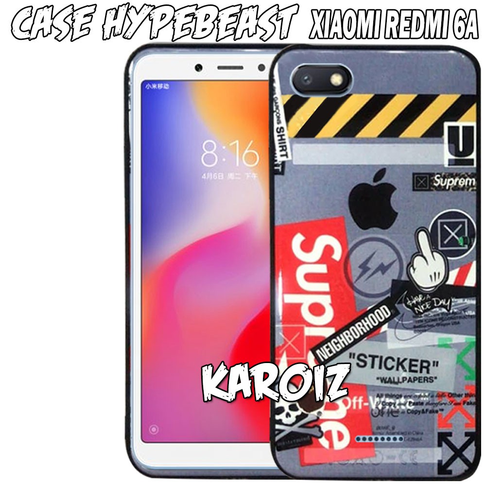 Glass Case Xiaomi Redmi 6a Redmi 6 Printing Ultra Uv Hd Hypebeast Supreme Graffiti Fuze Acrylic Shopee Indonesia