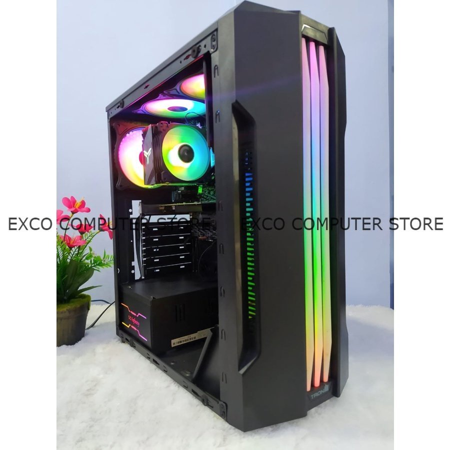 PC GAMING CORE I3 10100F GEN10 / VGA GTX 1650 4GB DDR5/ RAM 8GB / SSD 128GB