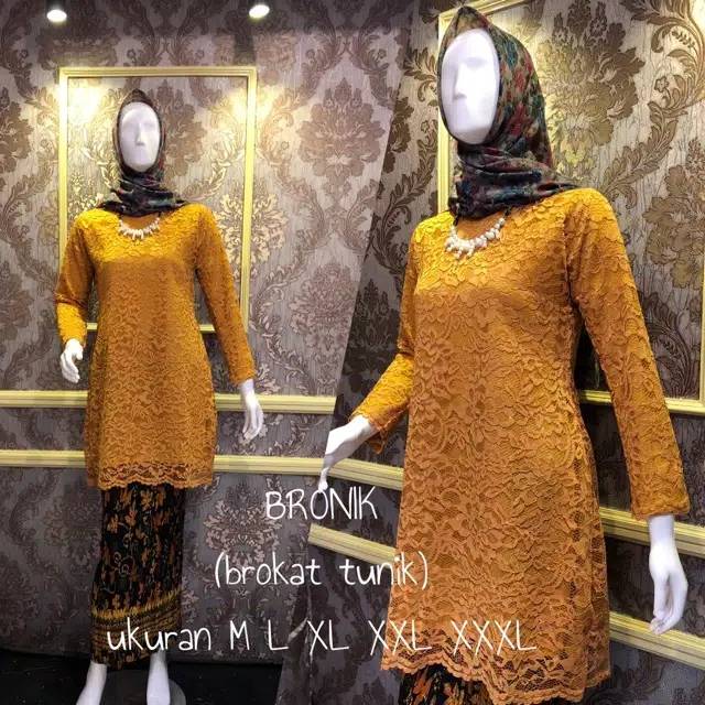 STELAN KEBAYA TUNIK KURUNG/ ATASAN KEBAYA TUNIK KURUNG MELAYU