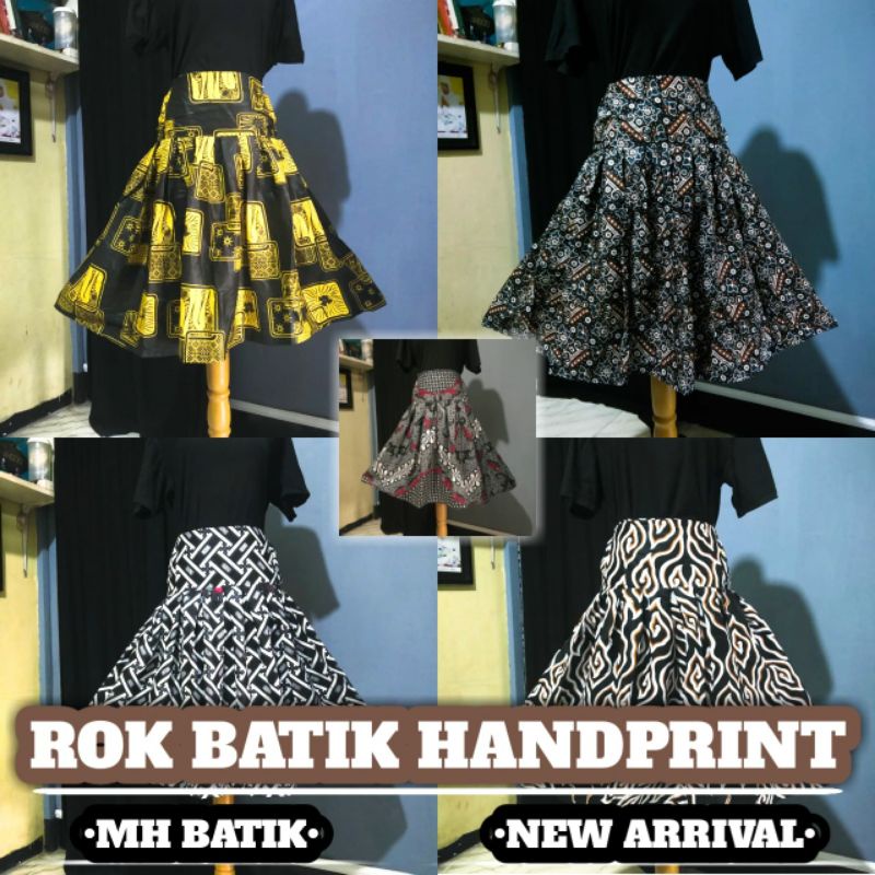 ROK PENDEK BATIK ROK WANITA ROK MINI