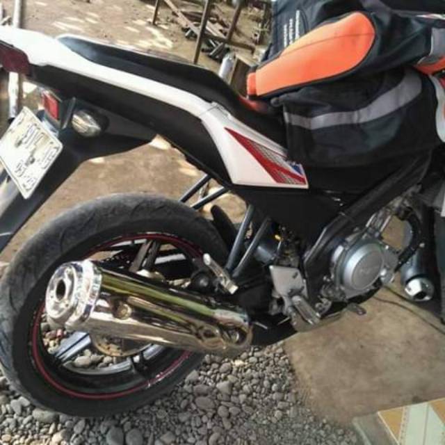 Knalpot racing tipe ori tiger revo byson vixion megapro verza cb150r new old