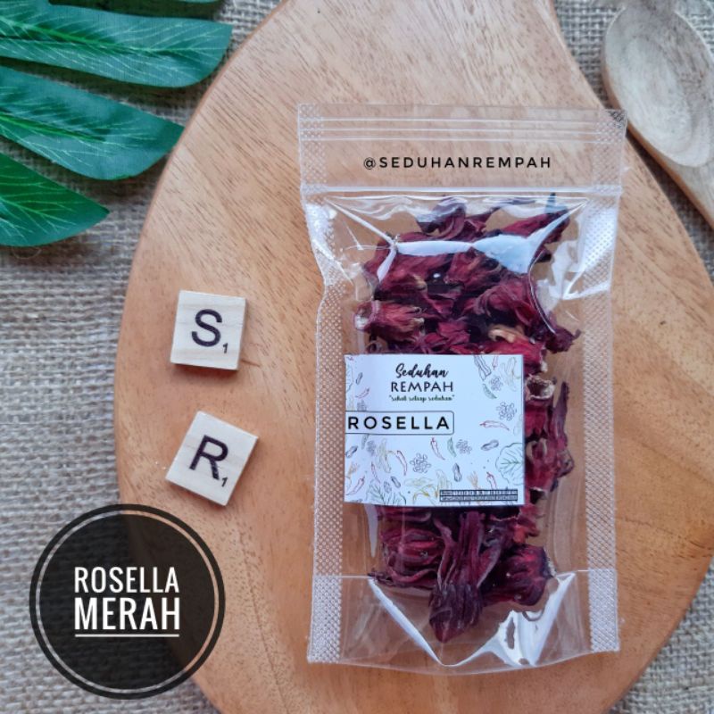 

Rosella Merah Kering / Rosela Ungu Kering / Teh