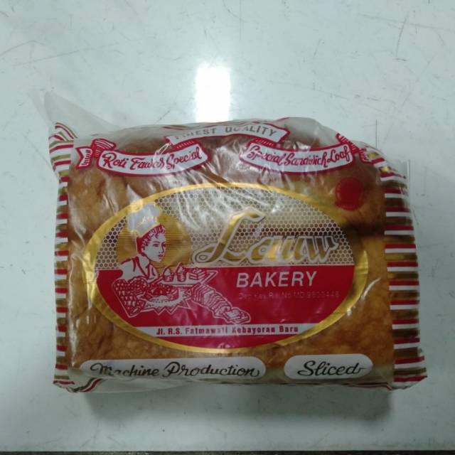 Roti Tawar Jadul Lauw Bakery