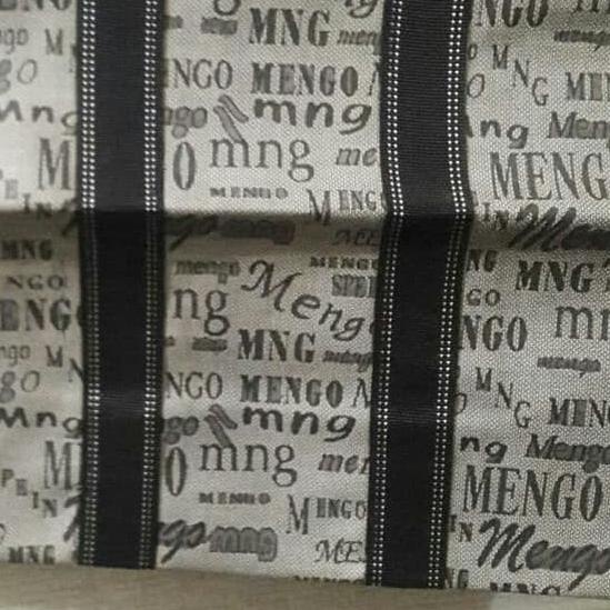 ✺ Tas Karung Bahan Kulit/Kalap/Spon Sedang ❀