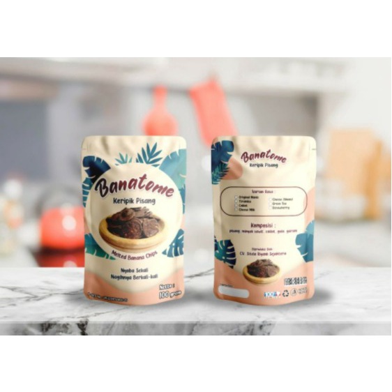 

kripik pisang rasa coklat banatome
