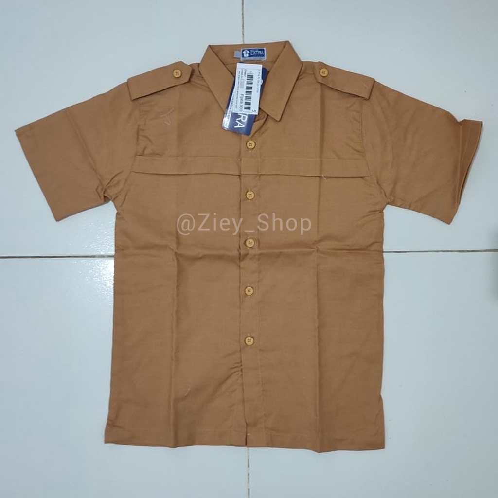 Baju SD SMP SMA/SMK Pramuka Cewek L.Pendek Extra Empat Lima