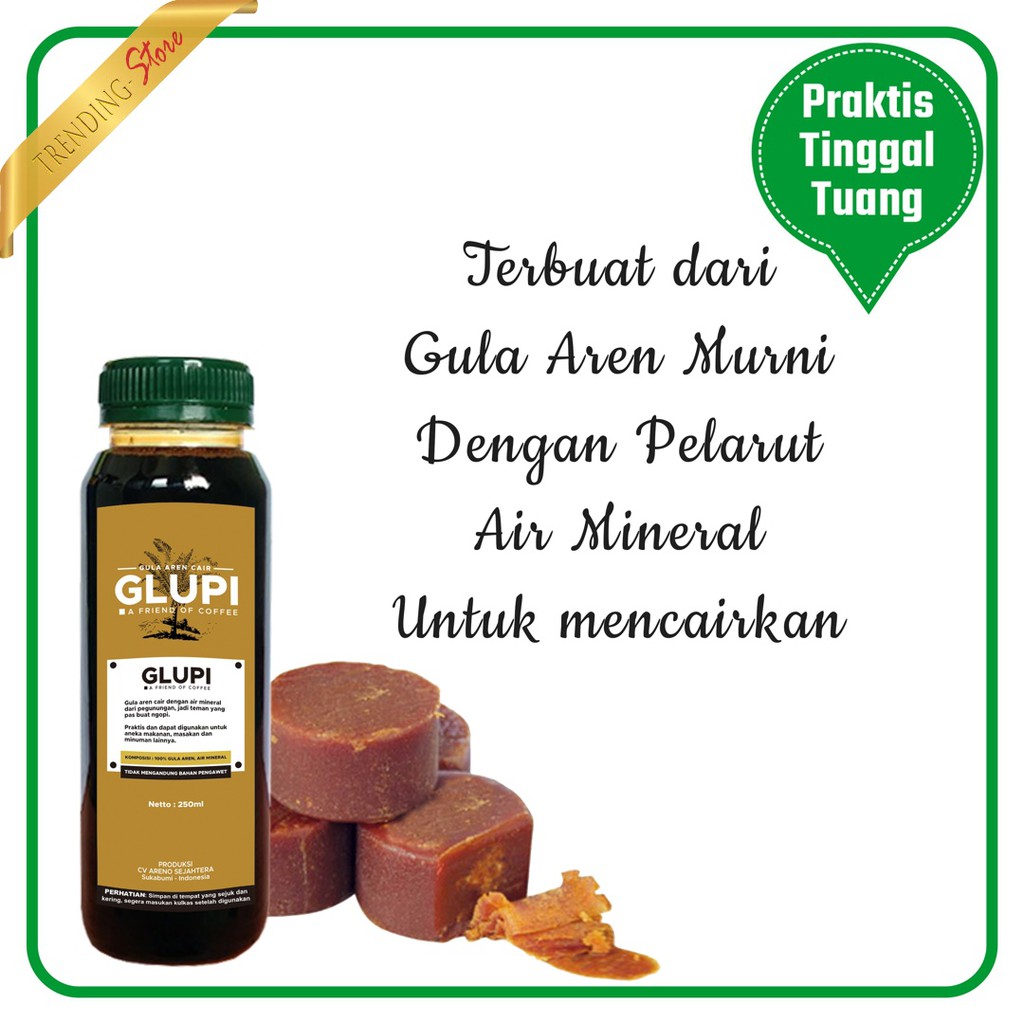 

Gula Merah Cair Glupi Dari Enau Untuk Ice Instan Coffee Dan Bahan Kue 402872