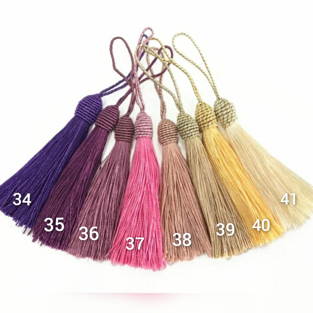 TASEL TAWON RUMBAI | TASEL IMLEK | TASSEL CHINE RUMBAI (10 CM)