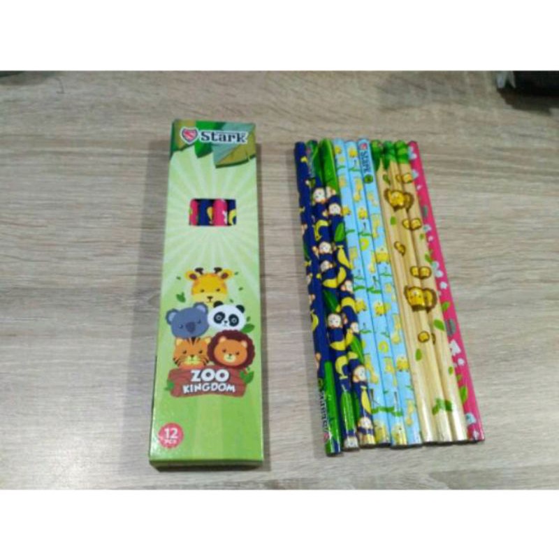 

Pensil 2B karakter animasi 12pc