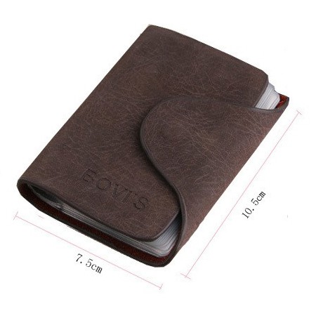 Bovis Vintage Design Bussiness Card Holder Wallet Berkualitas