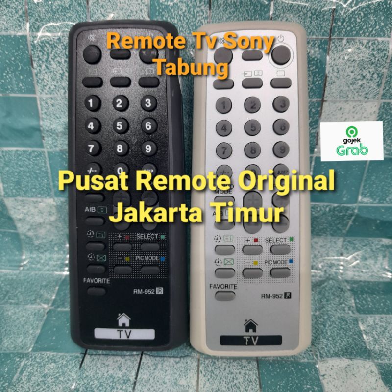 REMOTE REMOT TV SONY TABUNG/SLIM/FLAT PUTIH HITAM