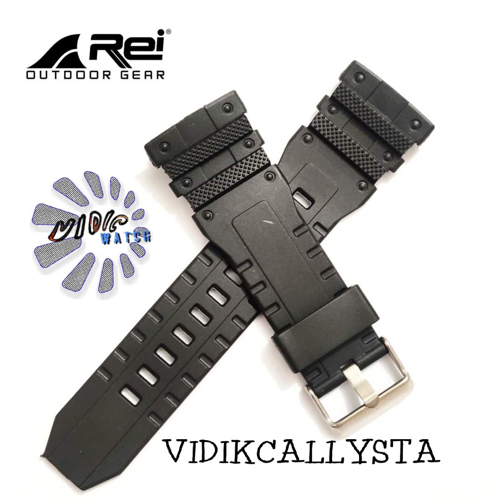 Rei Elite Rubber Strap Tali Jam Rei Elite Watch