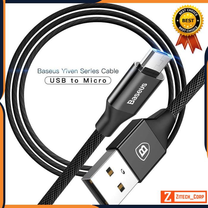 BASEUS Cable Yiven Micro USB Kabel Data Charger Fast Charging Samsung