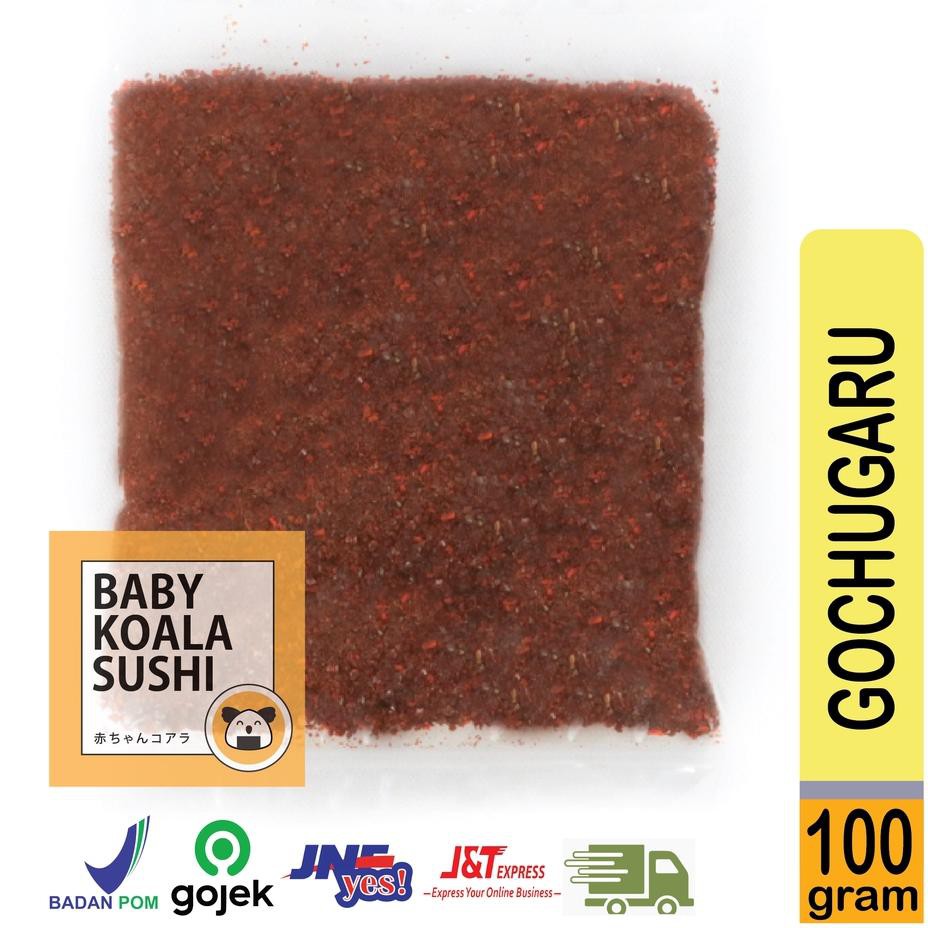 

BIG SALE GOCHUGARU Cabai Korea Kasar Kimchi 100 g │ Cabe Bubuk Kering Chili Flakes