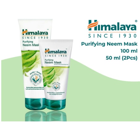 HIMALAYA PURIFYING NEEM SCRUB 100 ML / 50 ML SCRUB WAJAH