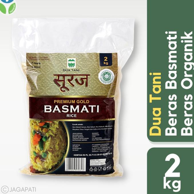 

Ready Stok Dua Tani - Beras Basmati 2kg - Beras Panjang - Vacuum Packaging Terlaris