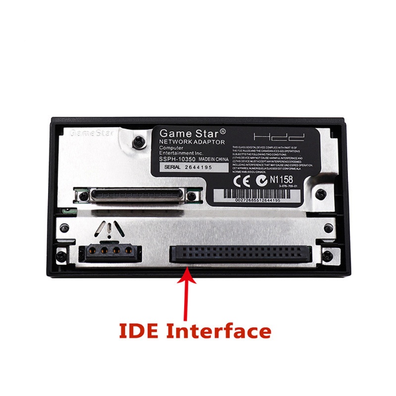 Btsg HDD Hard Disk Adapter IDE Card Adapter Untuk PS2 Fat Console IDE Socket