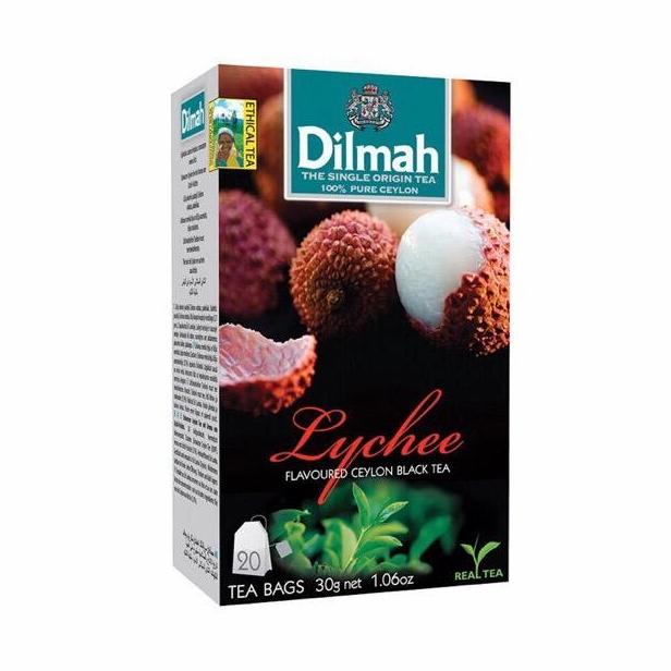 

[COD] Teh Dilmah No Envelope 20 sachet Lychee [COD]