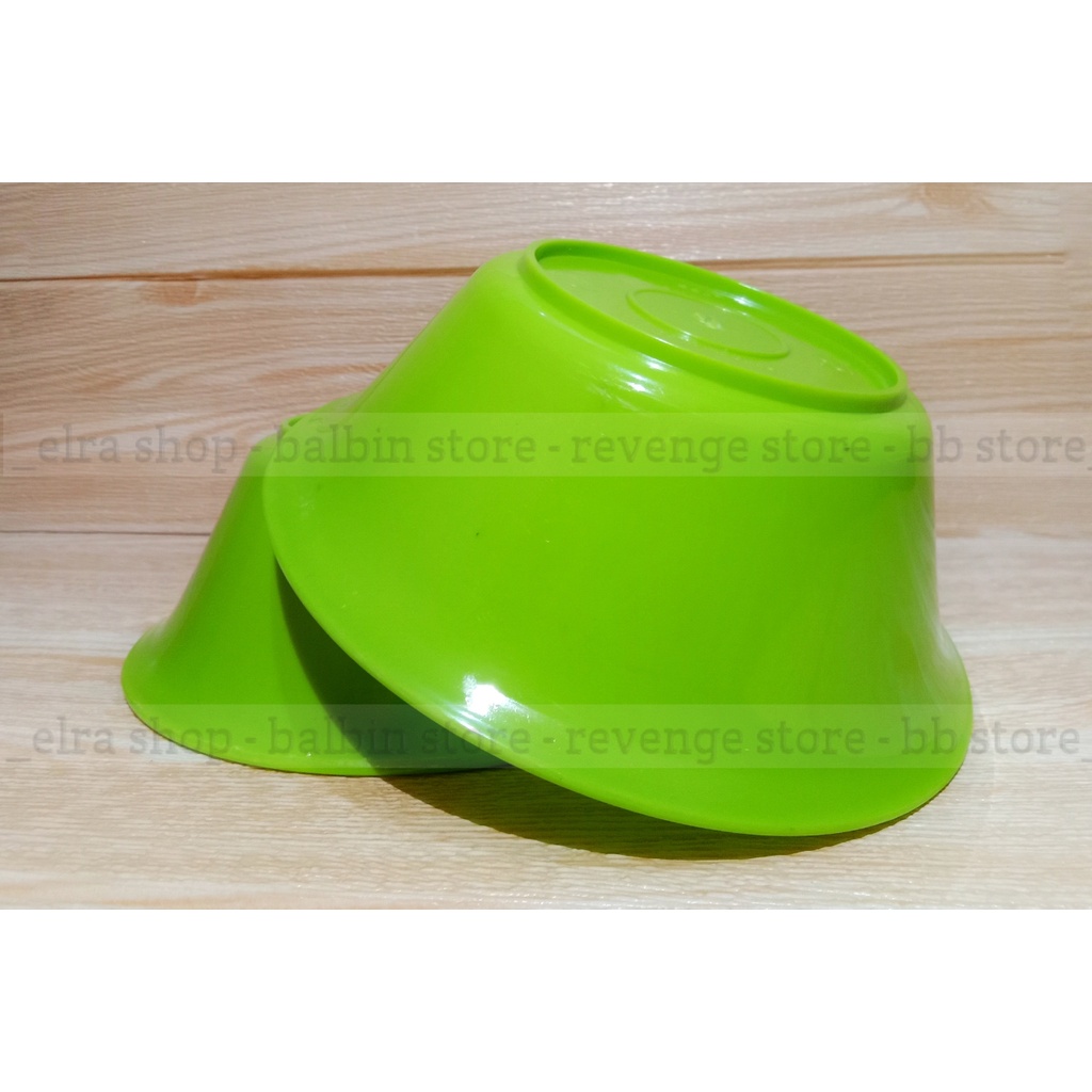 3 mangkuk bulat semi melamin - mangkuk M-106 - mangkuk plastik hijau - mangkuk mie -mangkuk bakso termurah