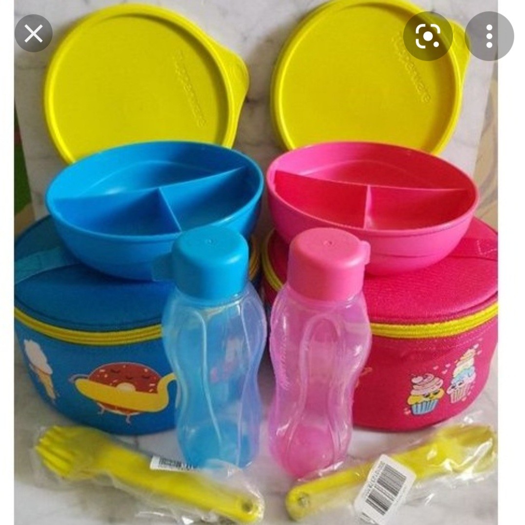 Tupper Blue Yummy Lunch Set