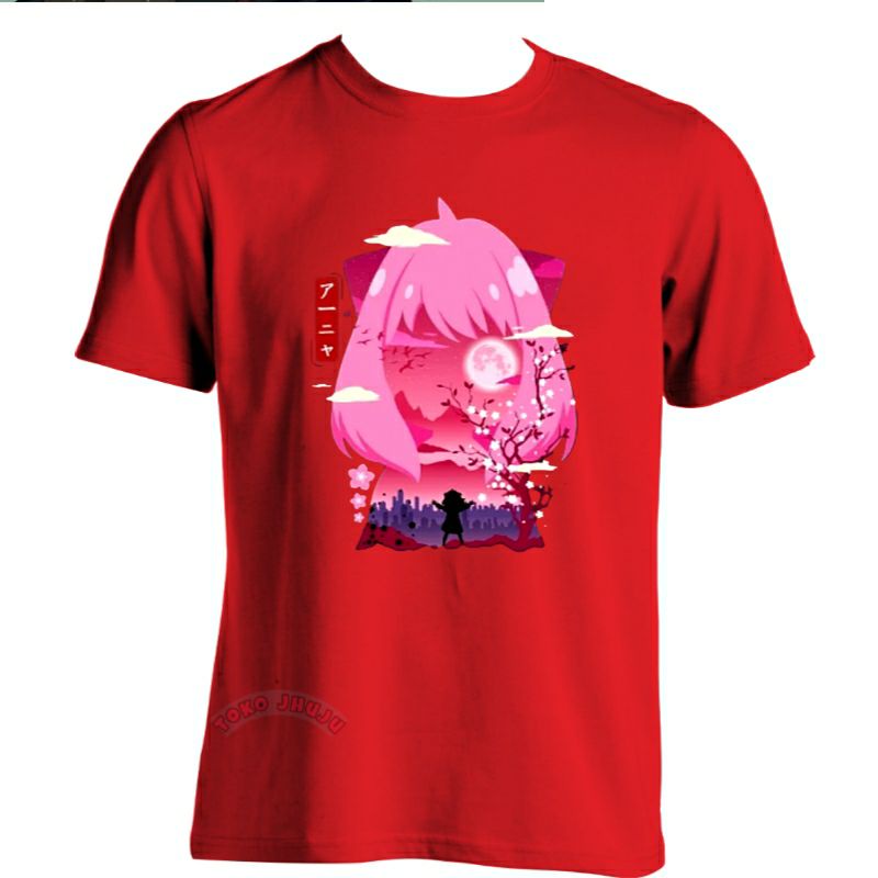 Baju Kaos Anime Spy x Family ANYA FORGER 3 print DTF