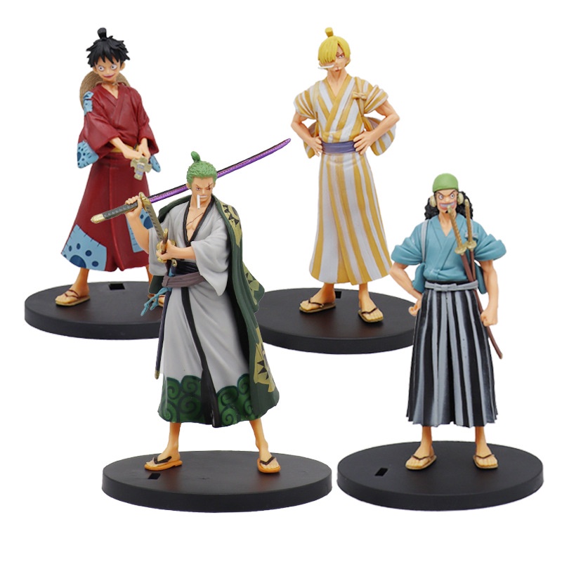 Pajangan action figure anime one piece luffy zoro sanji usop