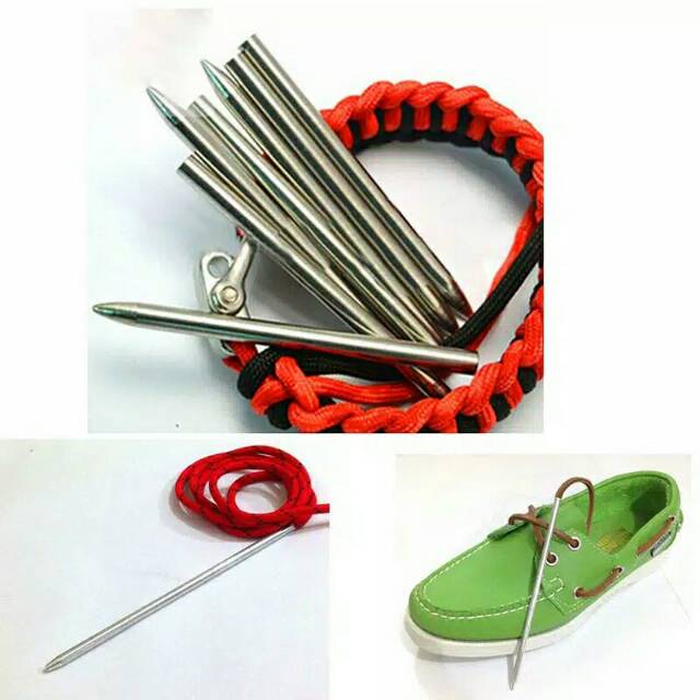 Jarum Paracord tali prusik needle 550 jig DIY 4mm