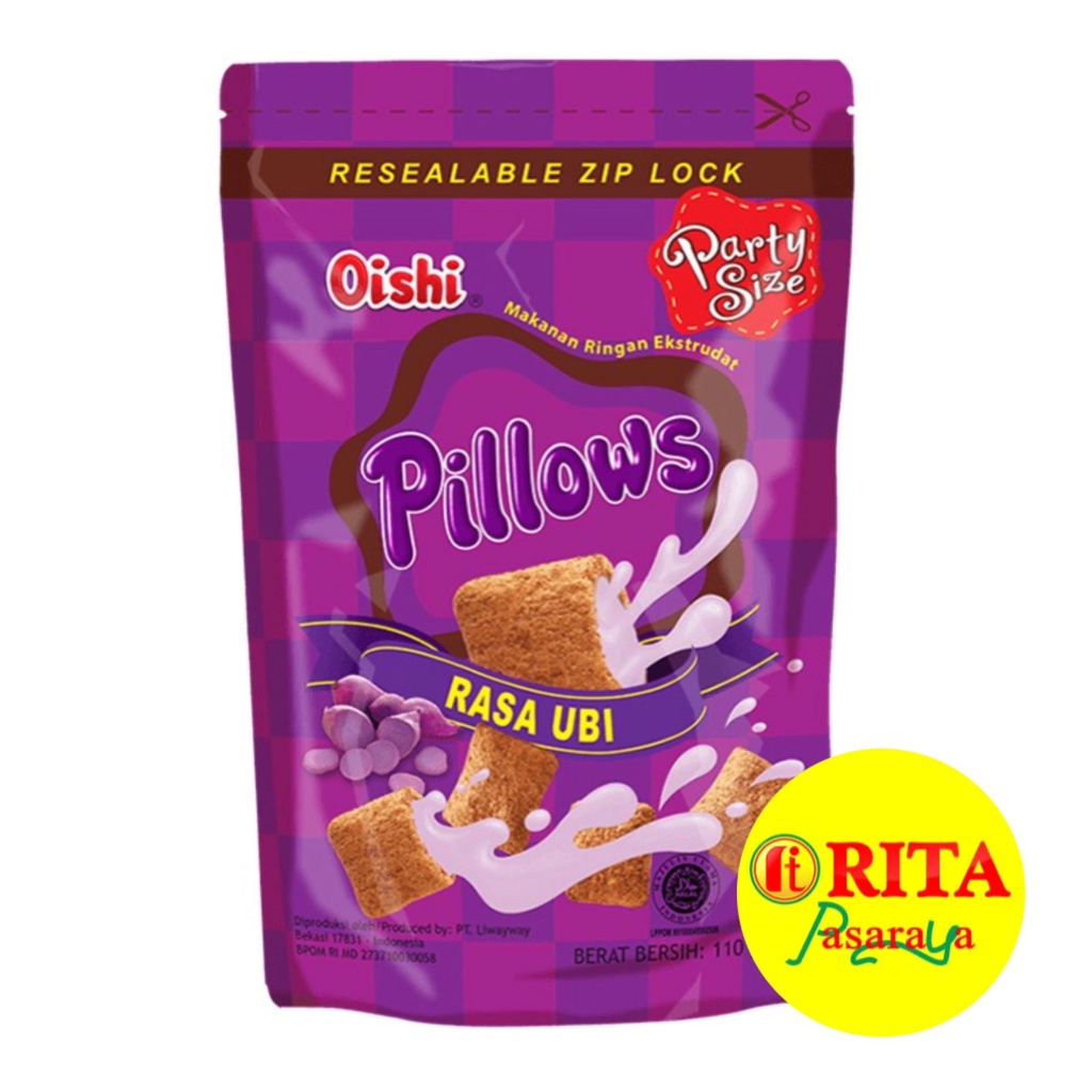 

Oishi Pillows Rasa Ubi 100gr